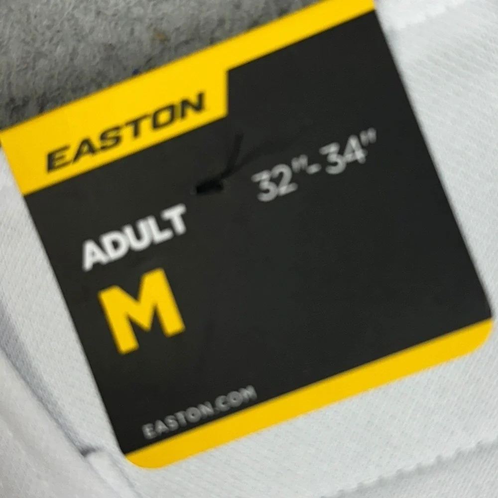 NEW Easton Rival 2 Baseball Pants Mens Medium White Performance Athletic Sports